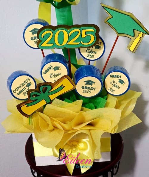 Bouquet de Graduación en jabón Eileen Creations